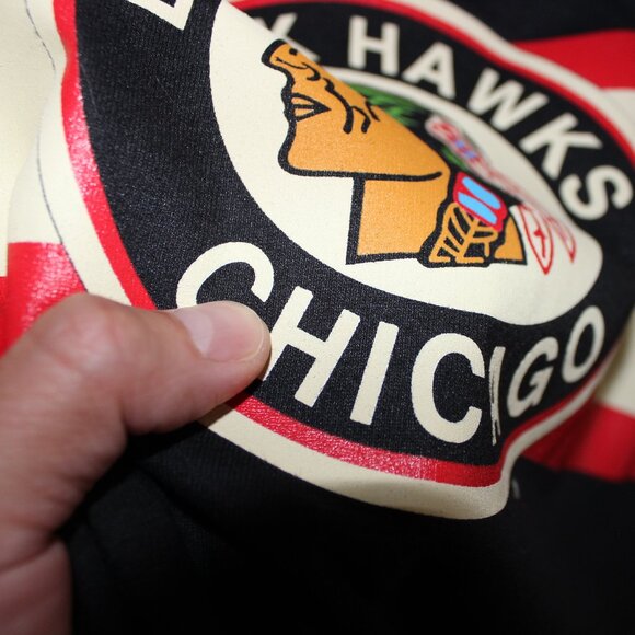 3/$77❤️mint unworn vintage 2001? Bulletin Chicago Blackhawks black t-shirt XXL - Picture 3 of 5